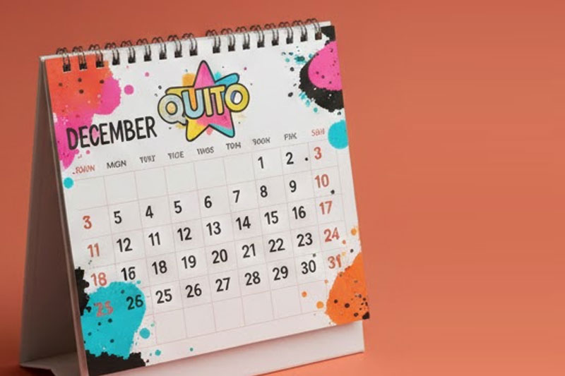 Calendarios de Escritorio Quito