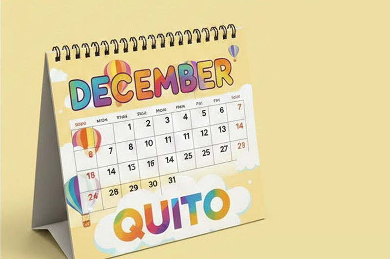 Calendarios de Escritorio Quito
