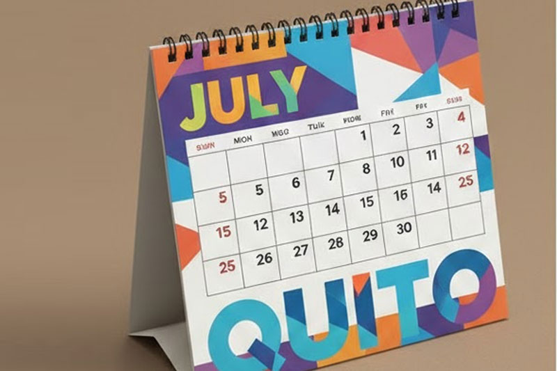 Calendarios de Escritorio Quito