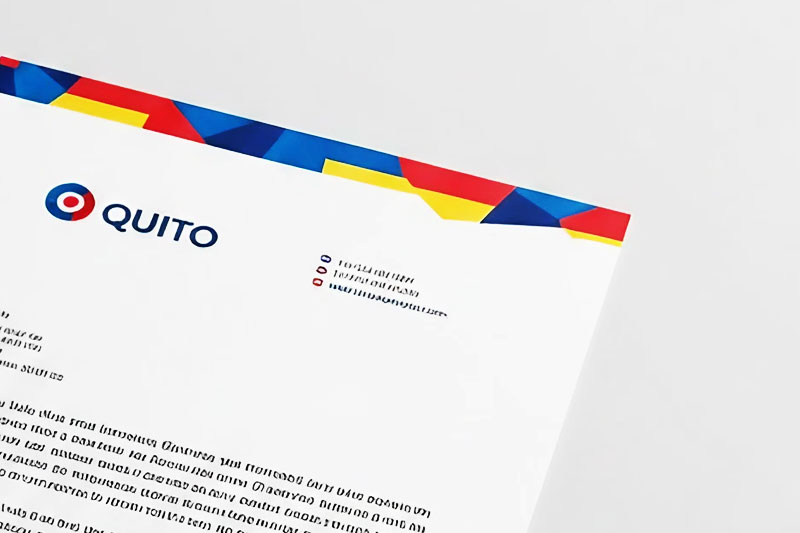 Hojas Membretadas Corporativas Quito