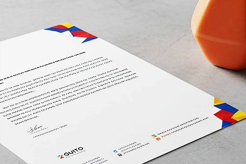 Hojas Membretadas Corporativas Quito