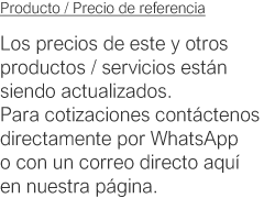 Imprenta Quito - Precios en proceso de actualización