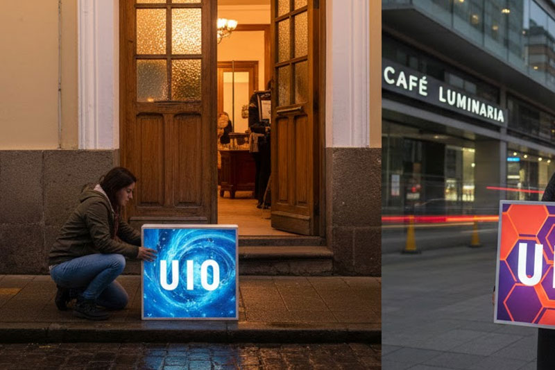 Rotulación luminosa Quito