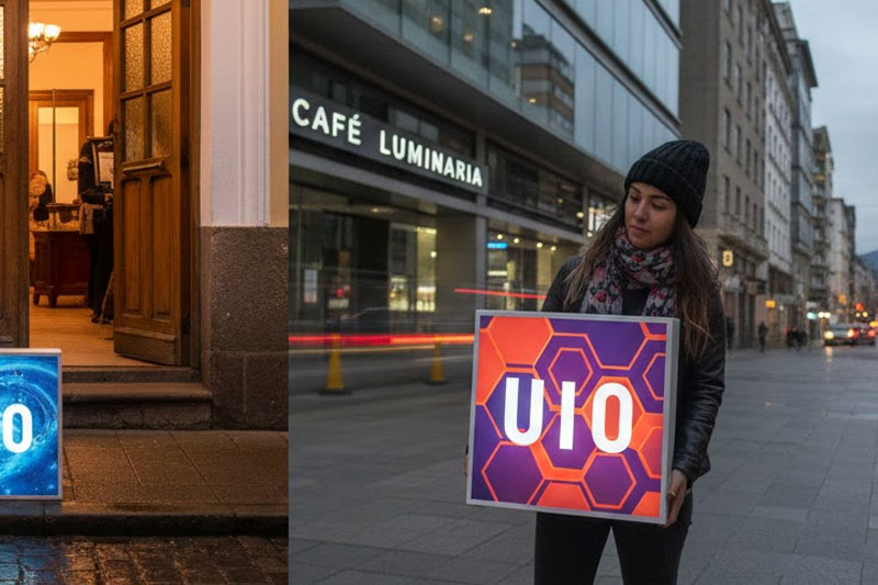 Rotulación luminosa Quito