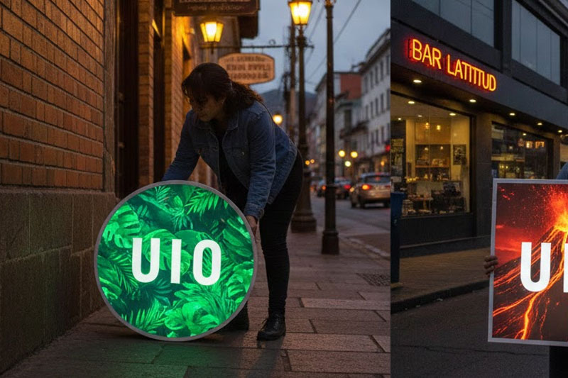 Rotulación luminosa Quito